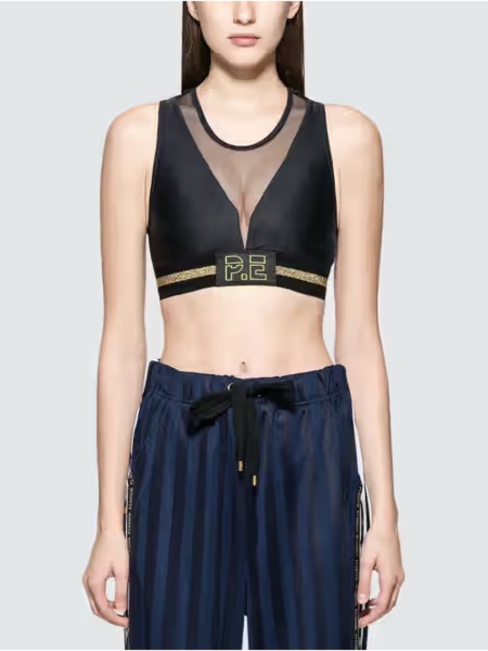 P.E Nation Game Point Crop Top Sports Bra Size XS